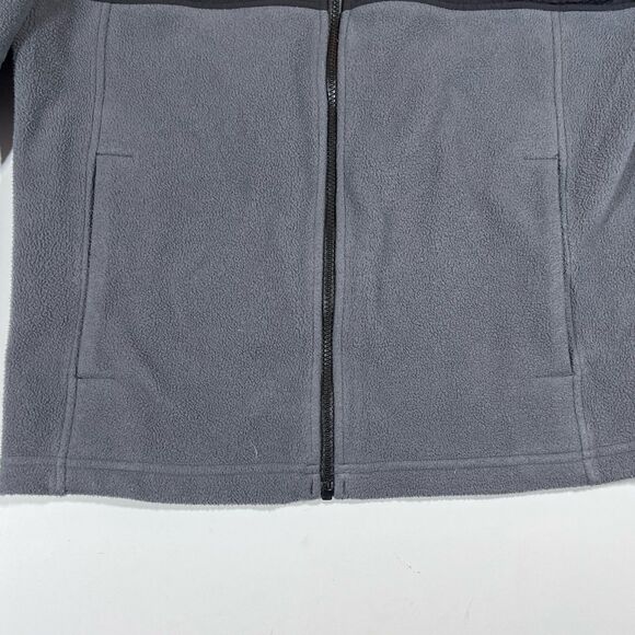 The North Face Denali 2 Fleece Full Zip Black/Grey Jacket Men's Medium - Picture 3 of 8